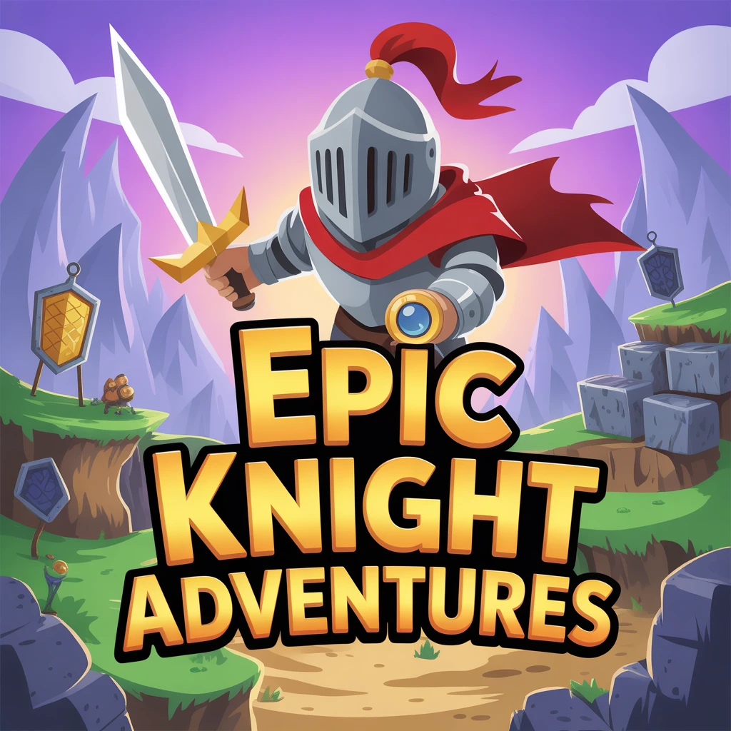 Cover image of Epic Knight Adventures: Free Online Browser Quest