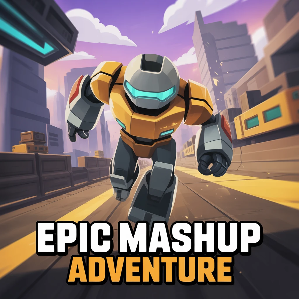 Cover image of Epic Mashup Adventure: Become the Ultimate Game Hero Online!