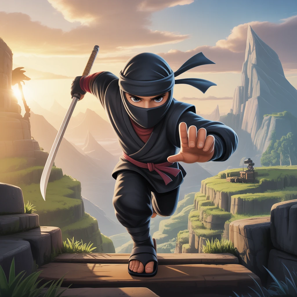 Cover image of Epic Ninja Escape: Conquer Challenges in This Free Online Adventure!