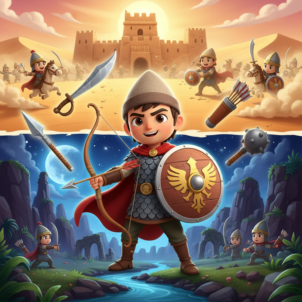 Cover image of Epic Online Battle of the Parthian Warrior - Free Browser Game