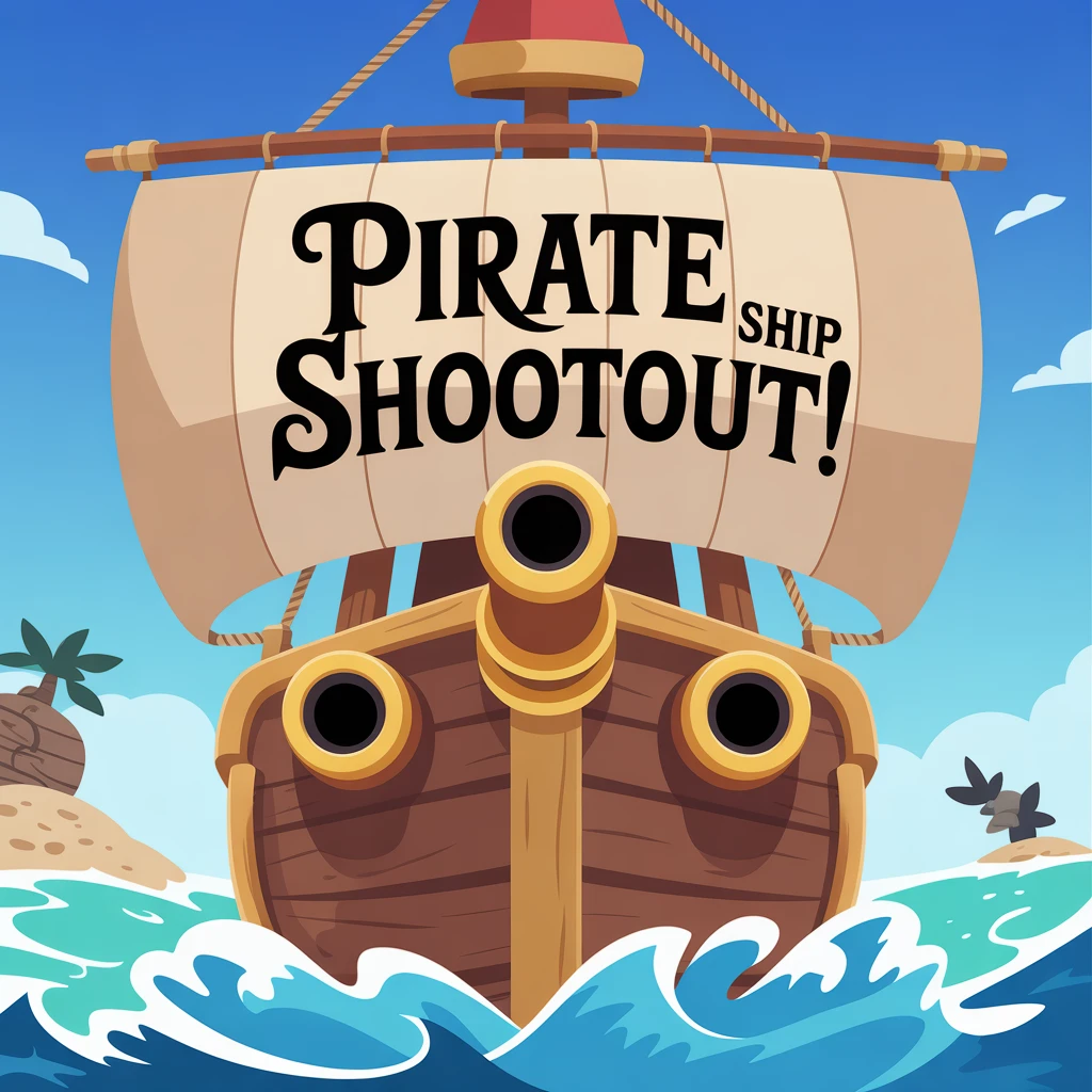 Cover image of Epic Pirate Ship Shootout: Defend Your Treasure in This Free Online Game!