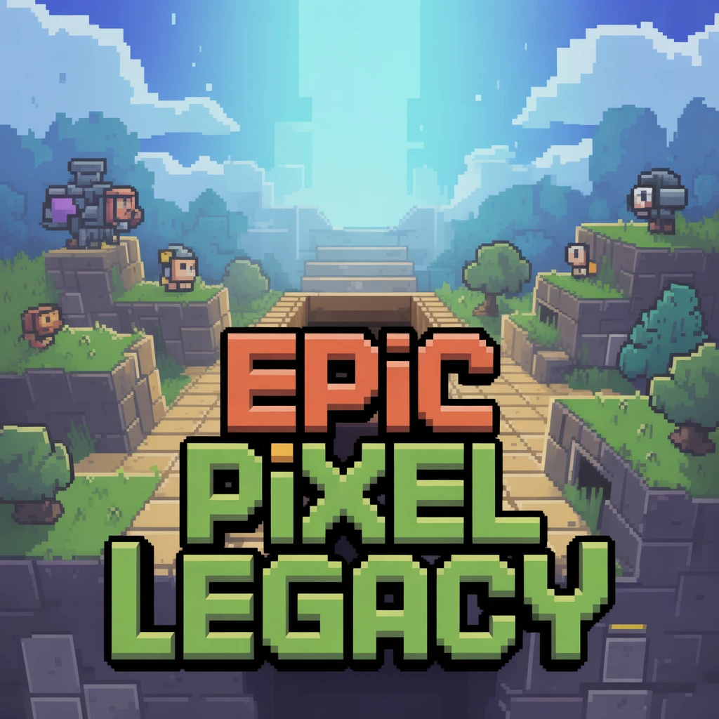 Cover image of Epic Pixel Legacy: Engage in Legendary Warfare Online!