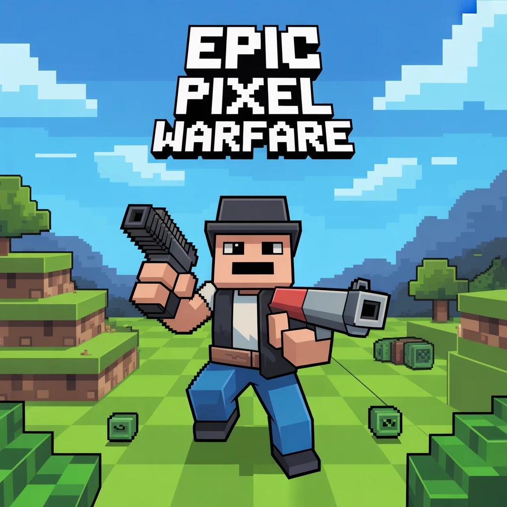Cover image of Epic Pixel Warfare: Join the Ultimate Multiplayer Battle Online