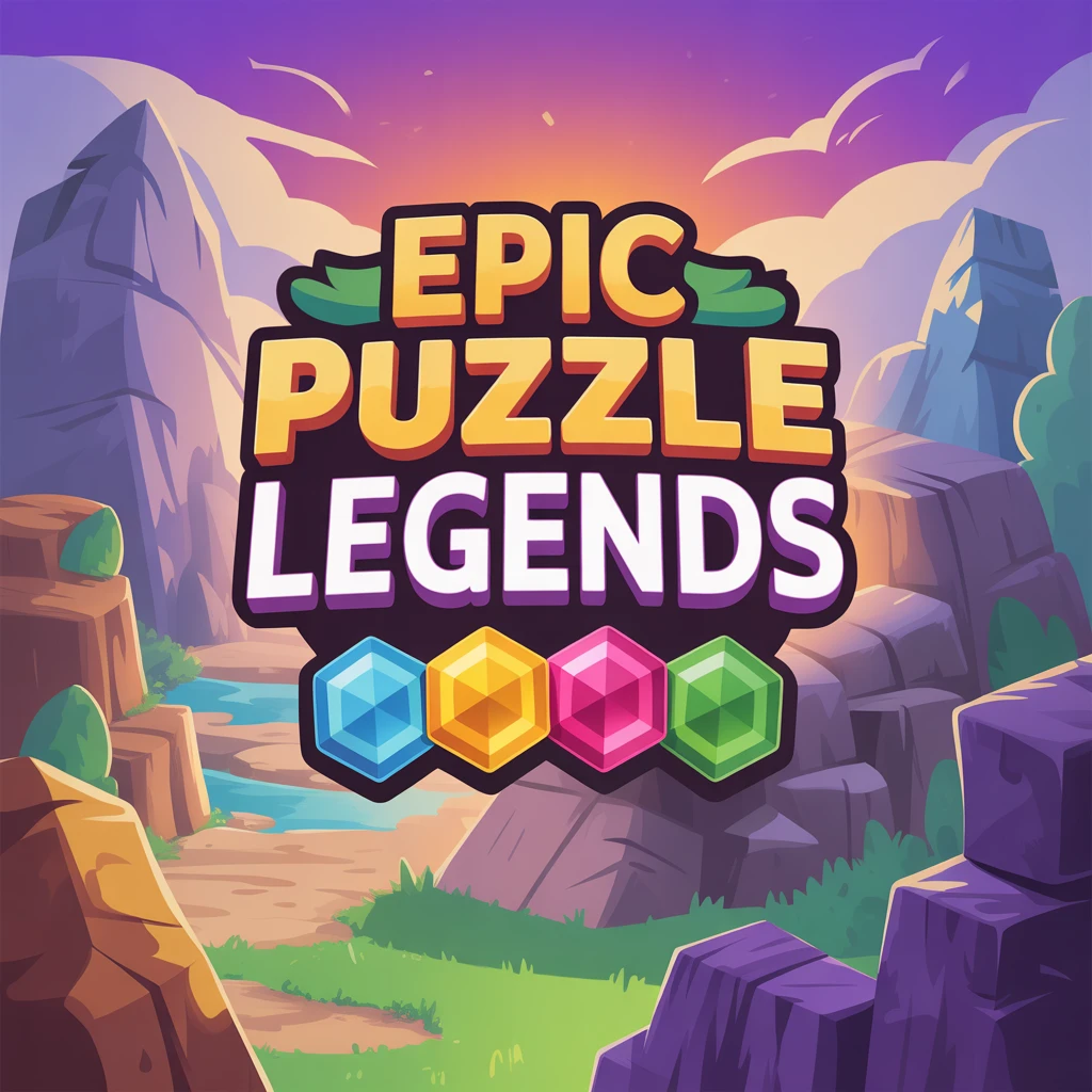 Cover image of Epic Puzzle Legends: Heroic Challenges Await You!