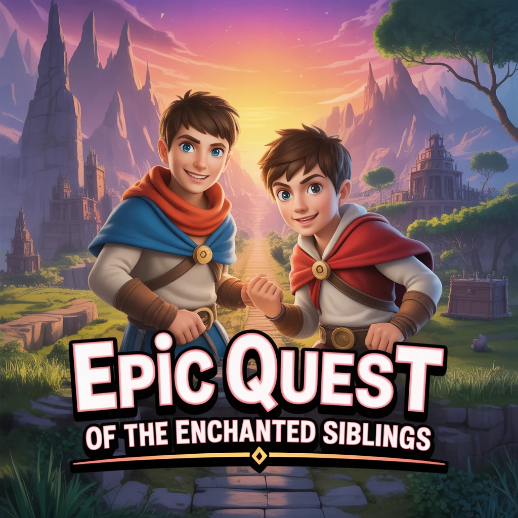 Cover image of Epic Quest of the Enchanted Siblings: A Free Online Adventure Game