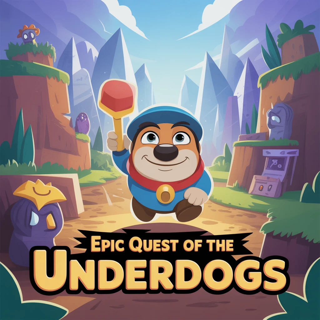 Cover image of Epic Quest of the Underdogs: Free Online Puzzle Adventure