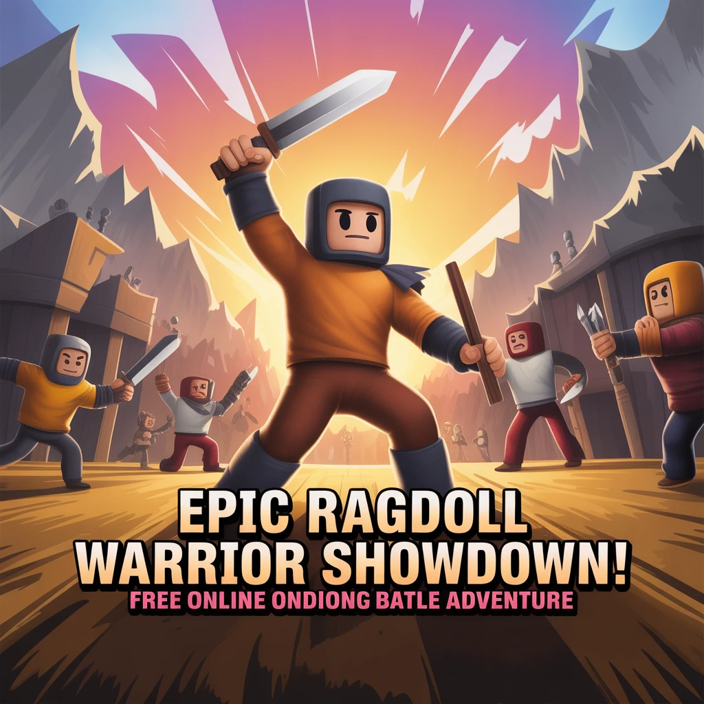 Cover image of Epic Ragdoll Warrior Showdown: Free Online Battle Adventure