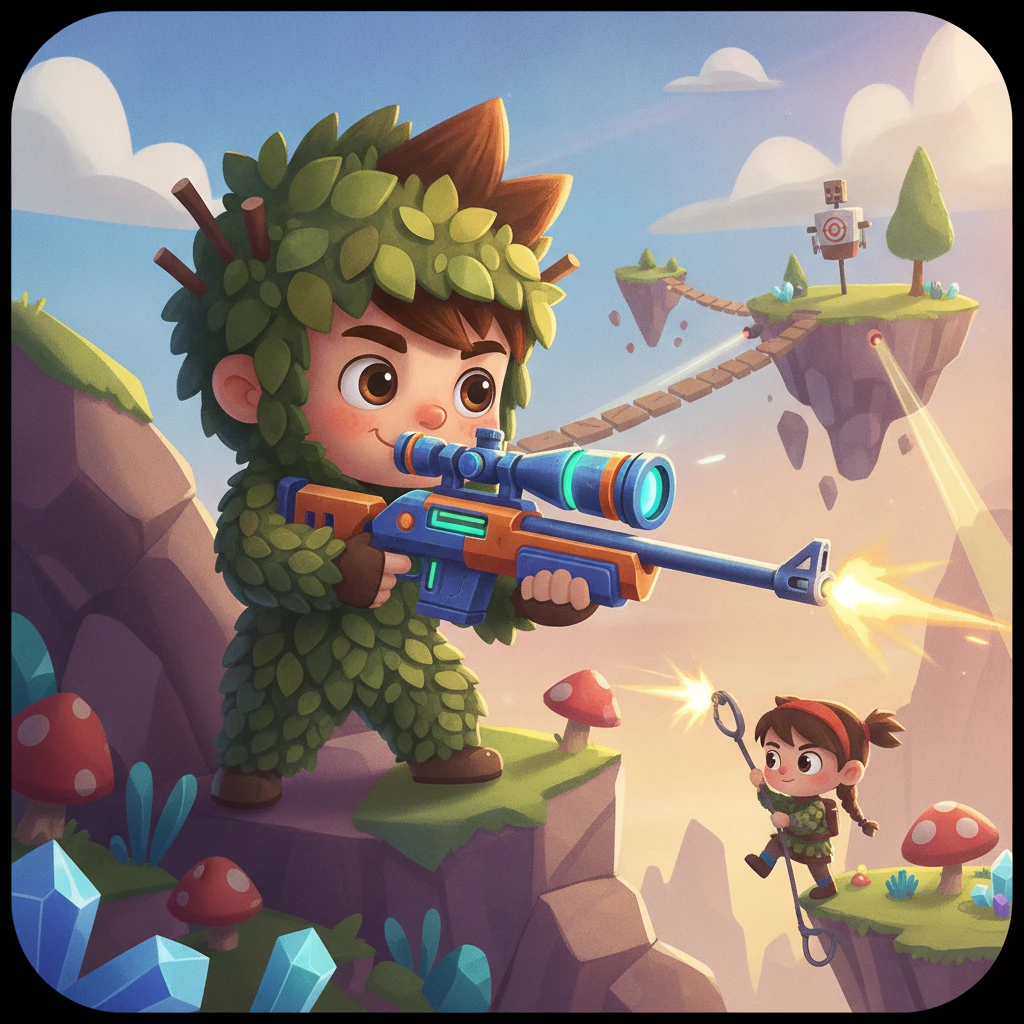 Cover image of Epic Sniper Showdown: One Shot to Victory!