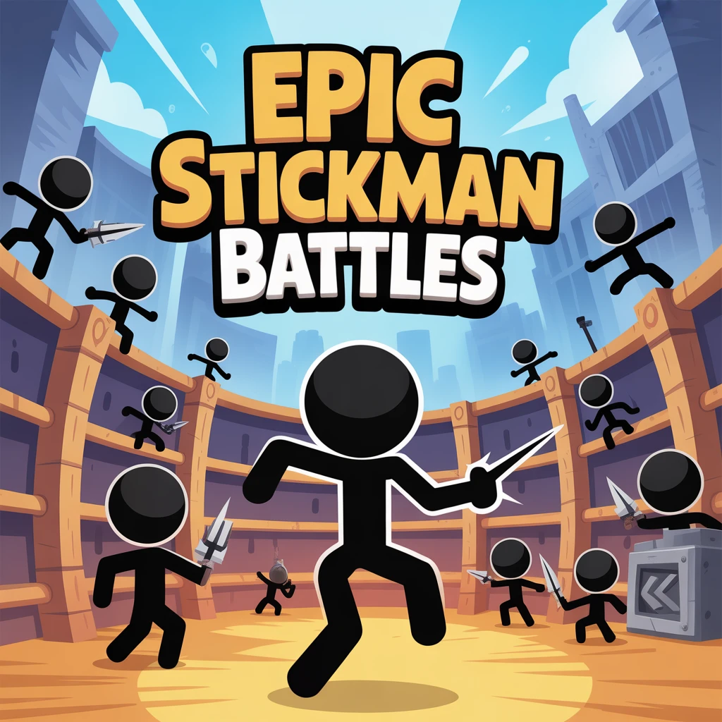 Cover image of Epic Stickman Battles: Conquer the Arena in This Free Online Game