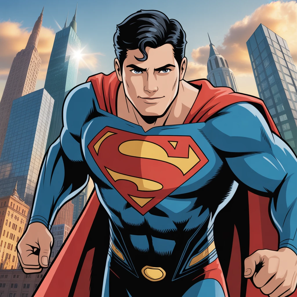 Cover image of Epic Superman Jigsaw Puzzle Adventure - Play Free Online!