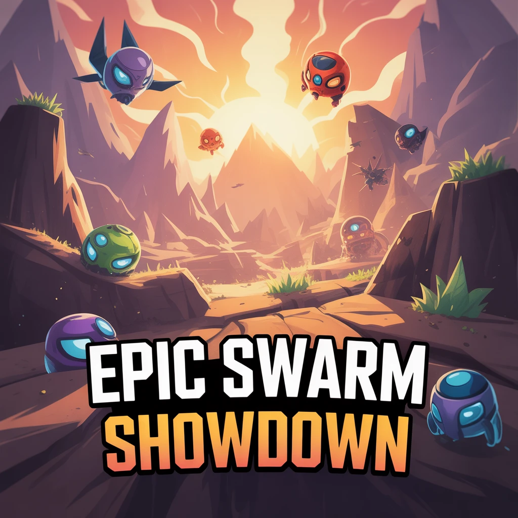 Cover image of Epic Swarm Showdown: Conquer the Hordes in This Free Browser Adventure!
