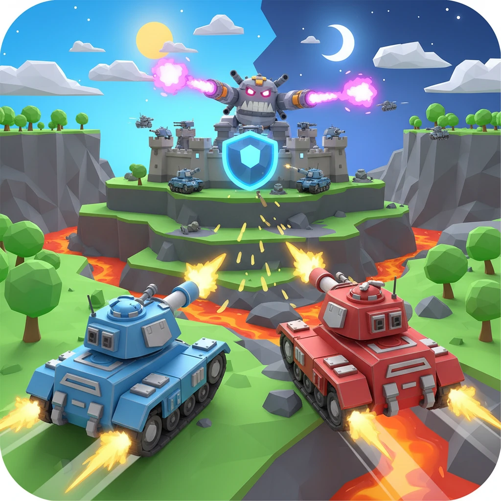Cover image of Epic Tank Battles: Engage in Free Online Warfare!