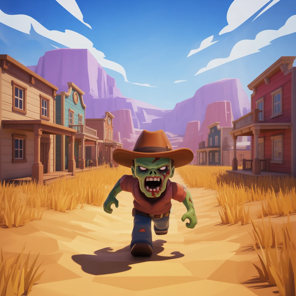 Cover image of Epic Zombie Survival: Crown Run in the Wild West - Free Online Game