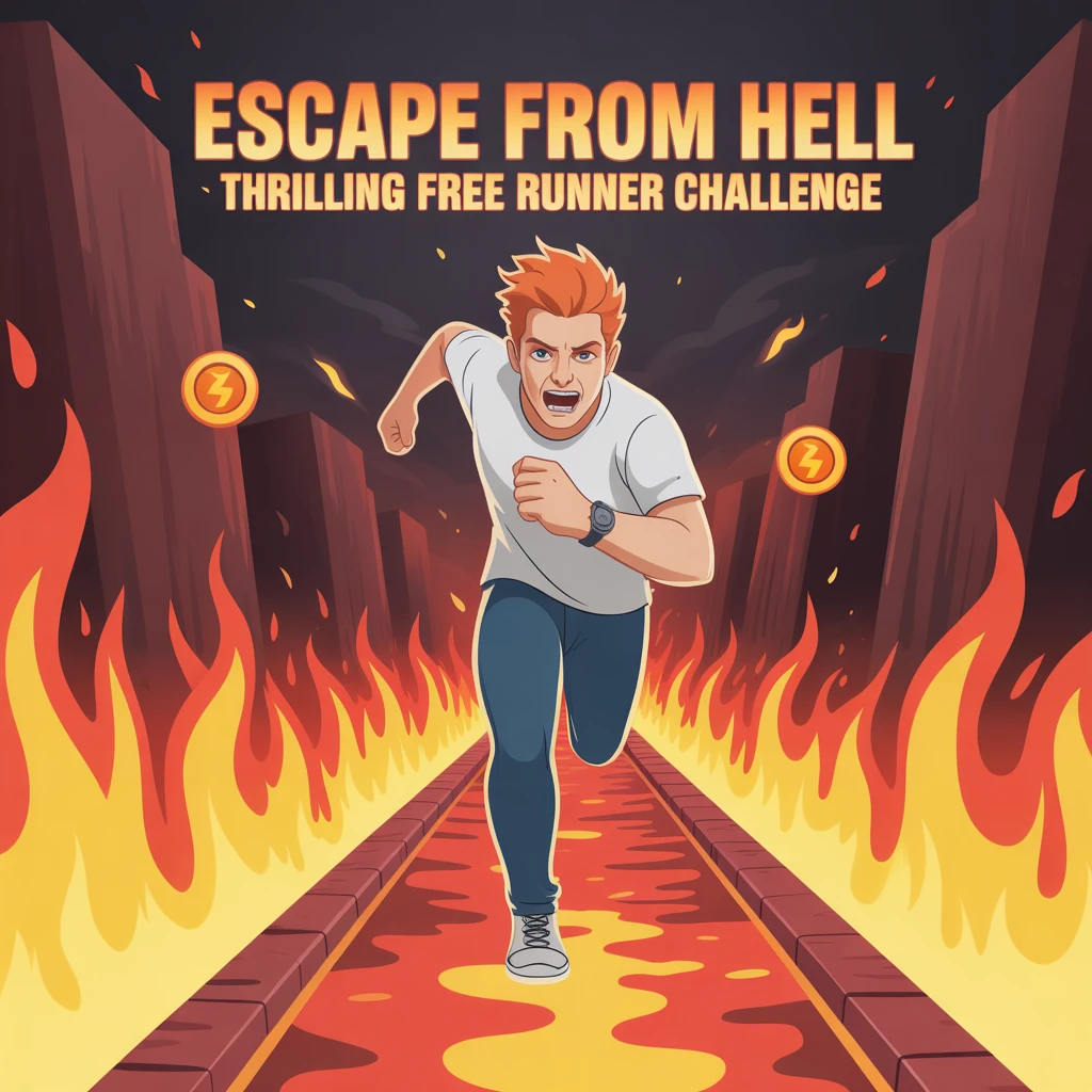 Cover image of Escape from Hell: Thrilling Free Runner Challenge