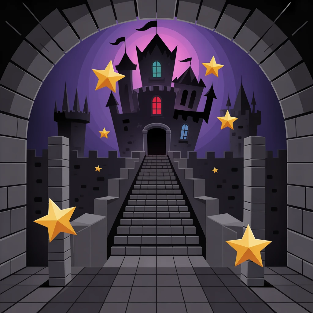 Cover image of Escape the Dark Castle: A Free Online Adventure Game