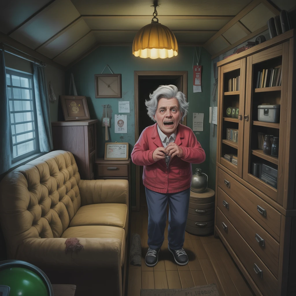 Cover image of Escape the Gruesome Granny: A Thrilling Online Horror Game