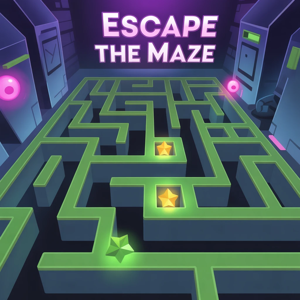 Cover image of Escape the Maze: An Engaging Free Online Adventure