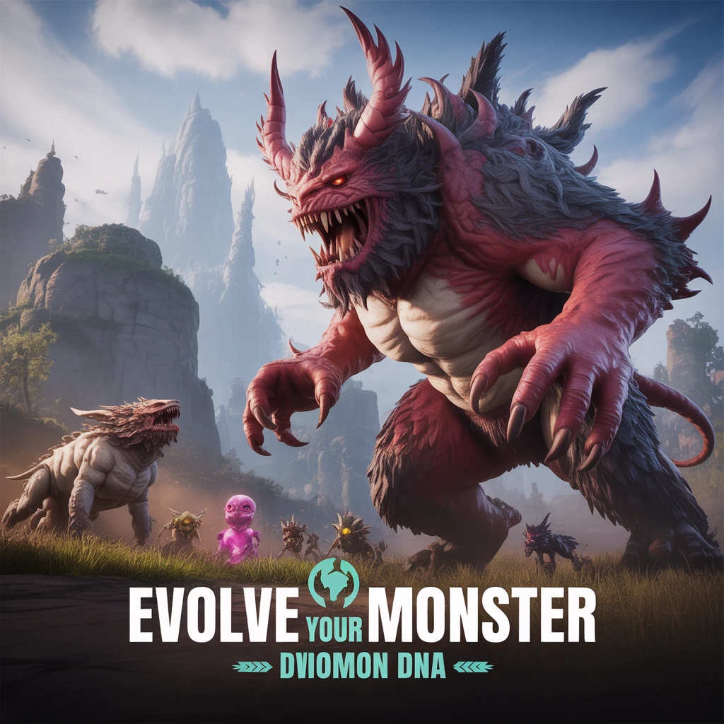Cover image of Evolve Your Monster: Unleash the Power of Demon DNA in This Free Online Game