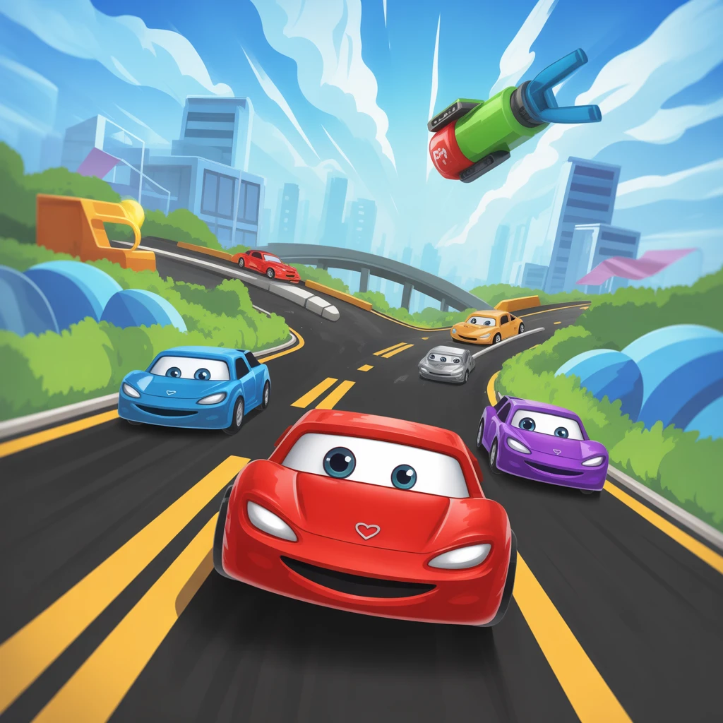 Cover image of Exciting Toy Car Race: Free Online Browser Game