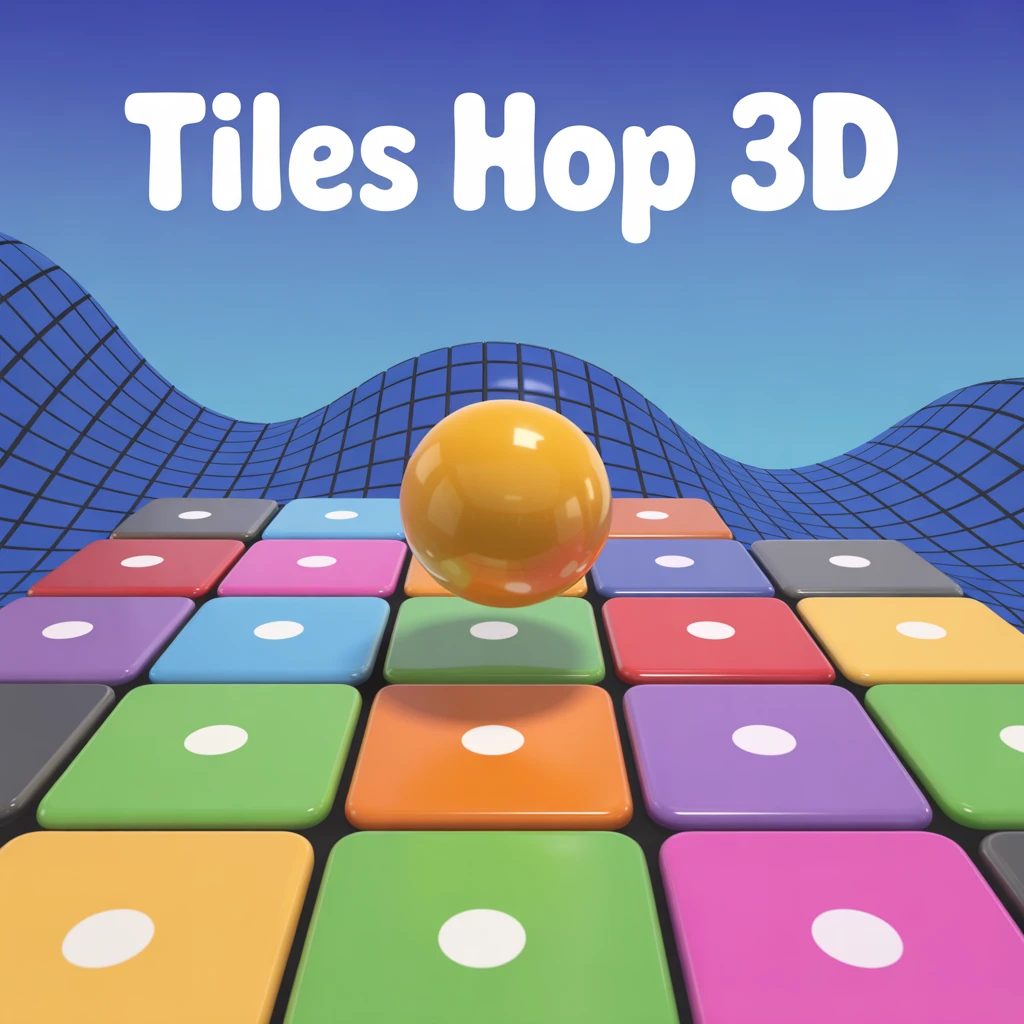 Cover image of Experience the Thrill of Tiles Hop 3D - Play This Exciting Free Online Game!