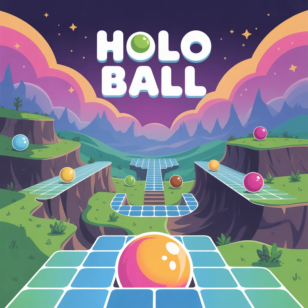 Cover image of Experience the Thrills of Holo Ball - Free Browser Game Adventure!