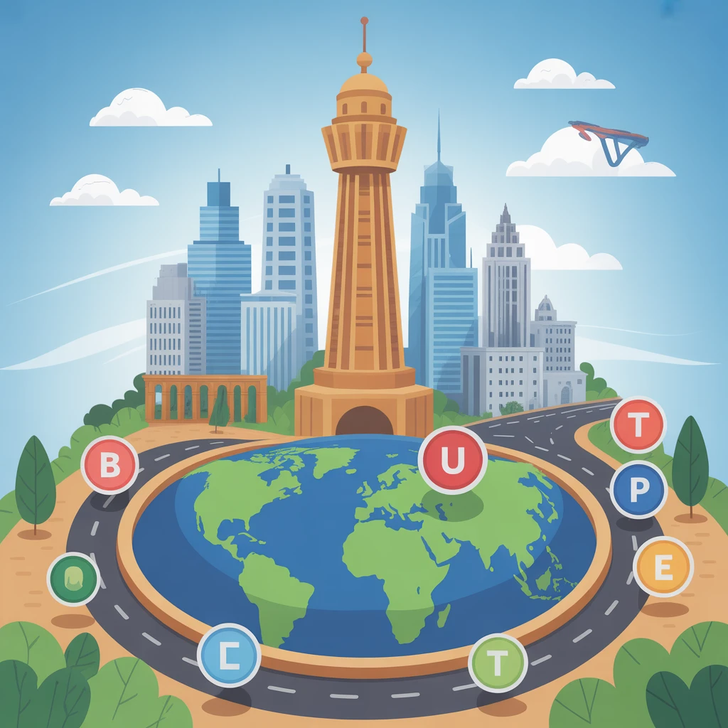 Cover image of Explore and Conquer: The Ultimate Online Cities Challenge