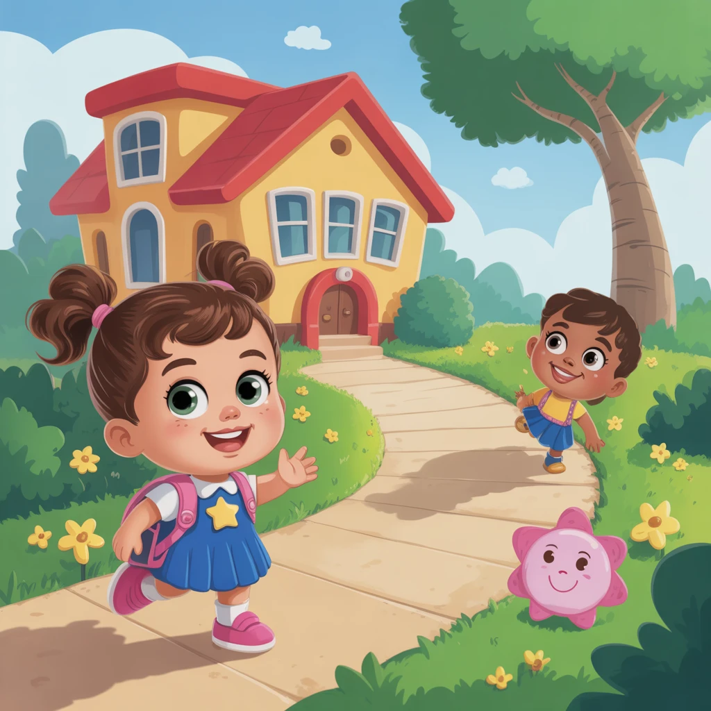 Cover image of Explore Baby Halen's Fun Adventure to School - Free Online Game