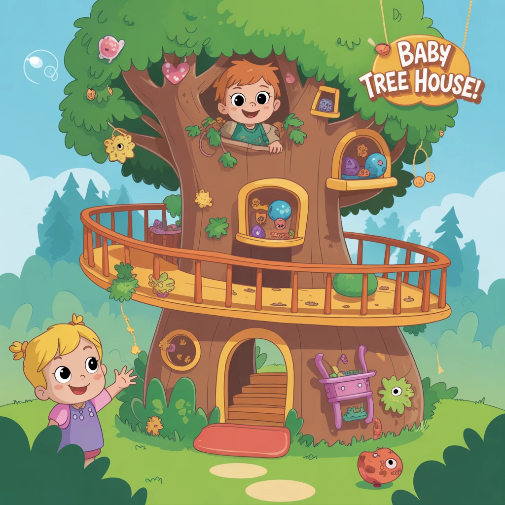 Cover image of Explore Fun Adventures in Baby Hazel's Tree House – A Free Online Game!