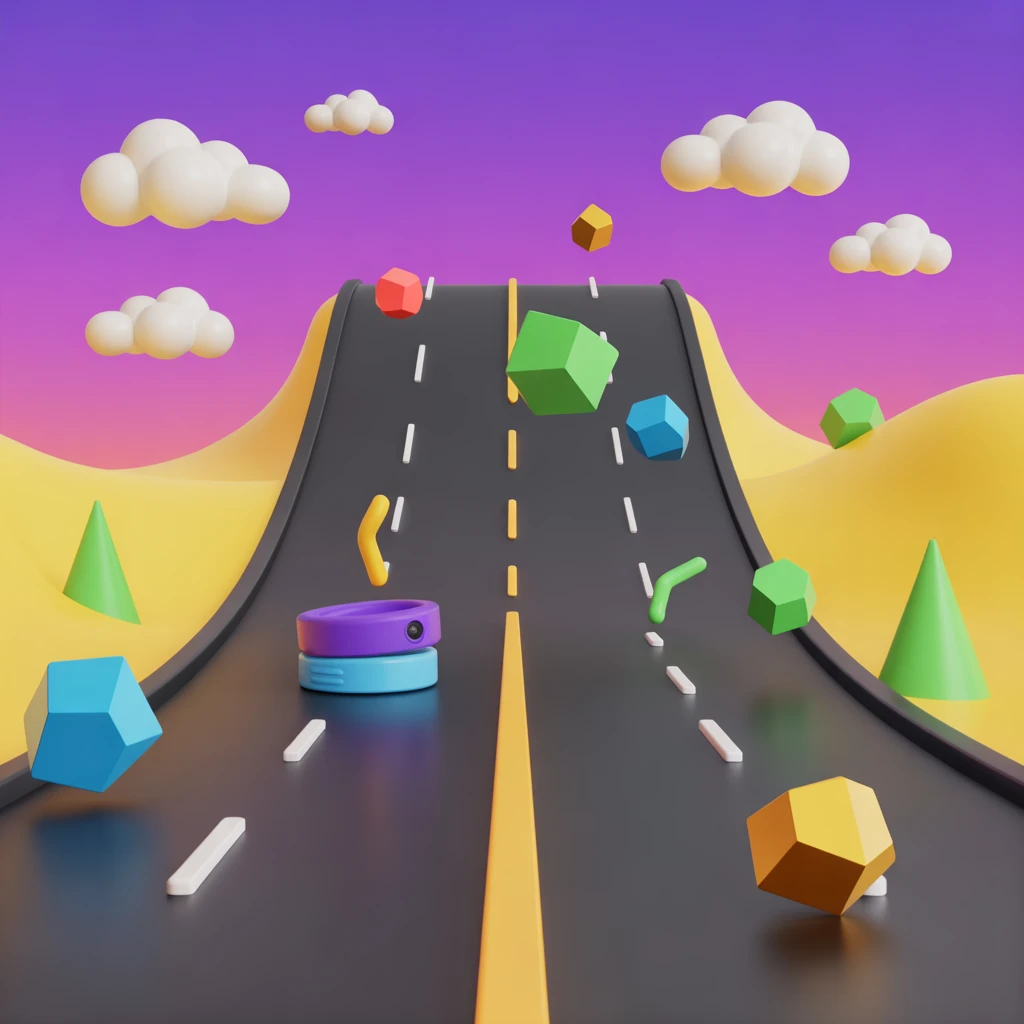 Cover image of Explore the Chaos in 3D Shape Havoc: Free Online Adventure!