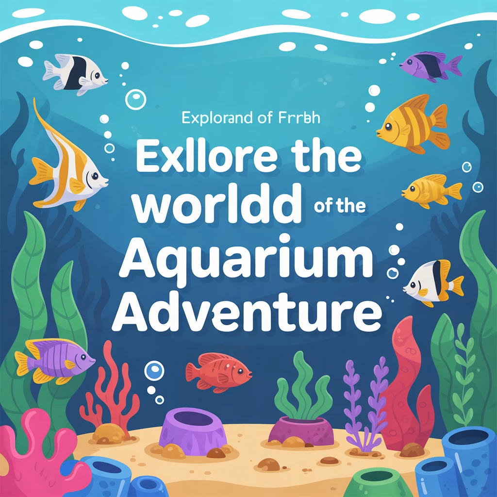 Cover image of Explore the Colorful World of the Free Online Aquarium Adventure