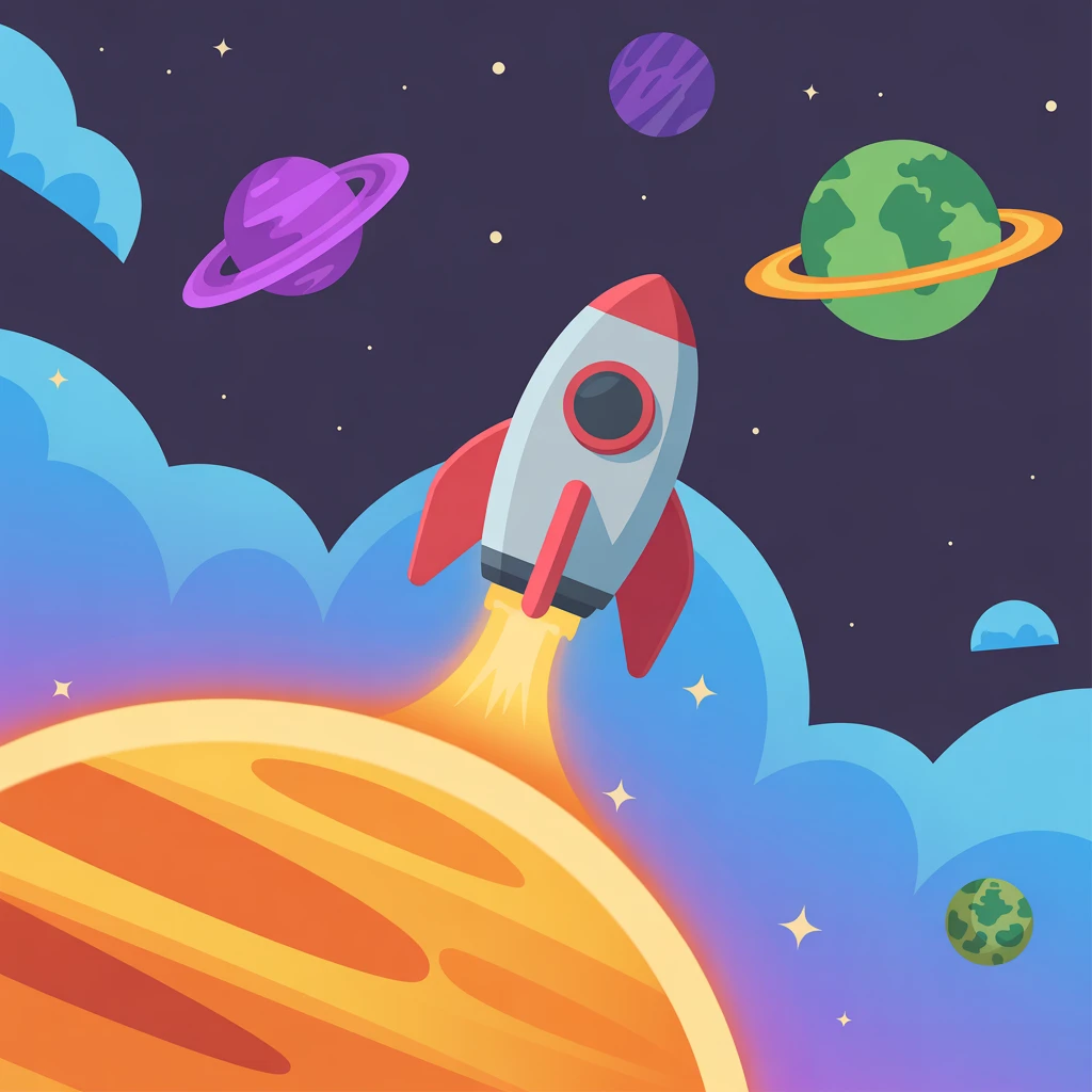 Cover image of Explore the Cosmic Wonders of Sticky Planet: A Free Online Adventure Game!