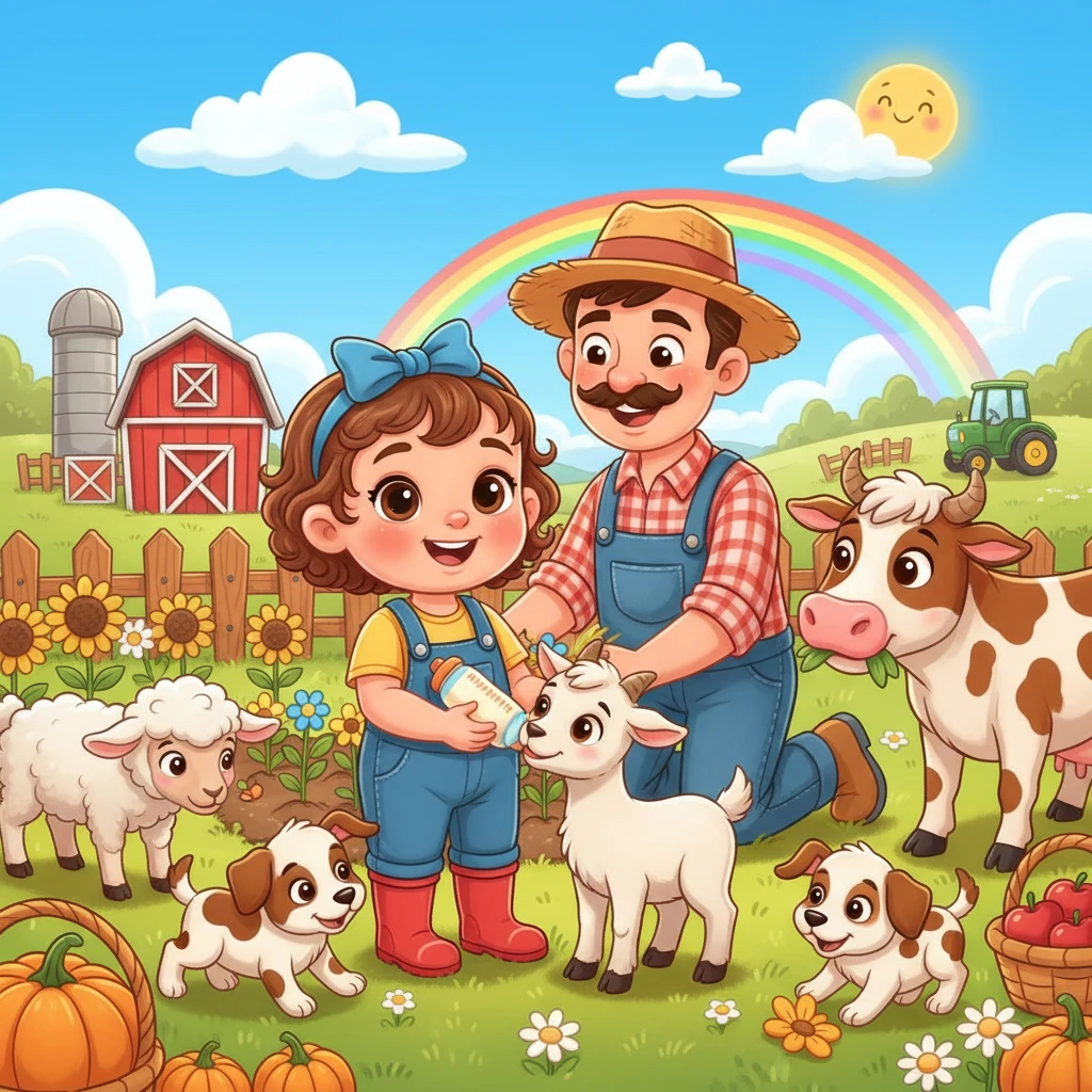 Cover image of Explore the Enchanting Farm Life with Baby Hazel - Free Online Adventure!