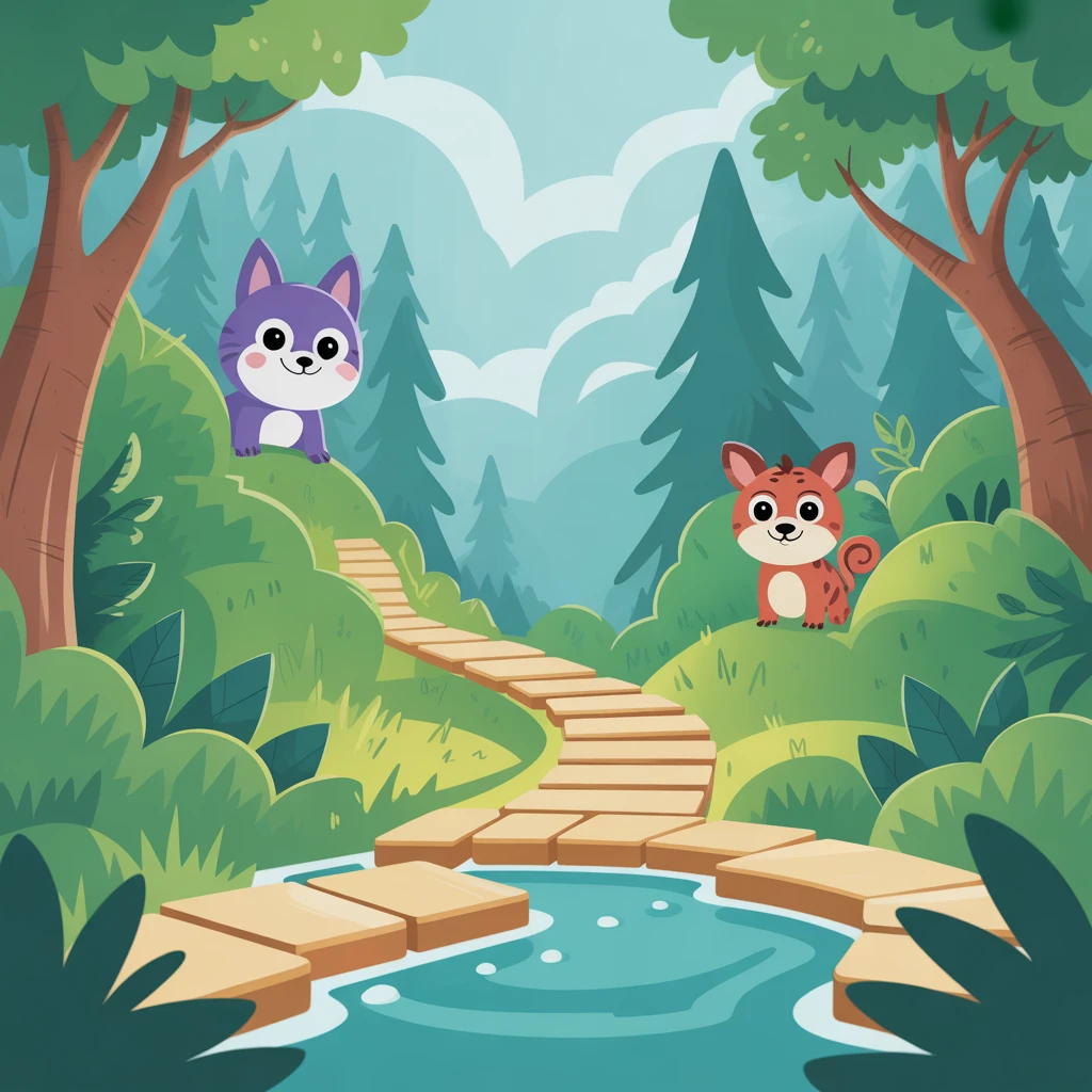 Cover image of Explore the Forest: A Free Online Adventure Game