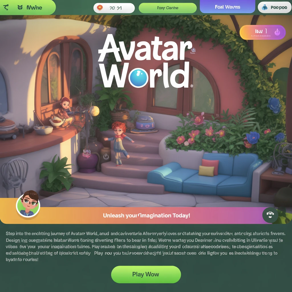 Cover image of Explore the Hidden Secrets of Avatar World: A Free Online Adventure Game