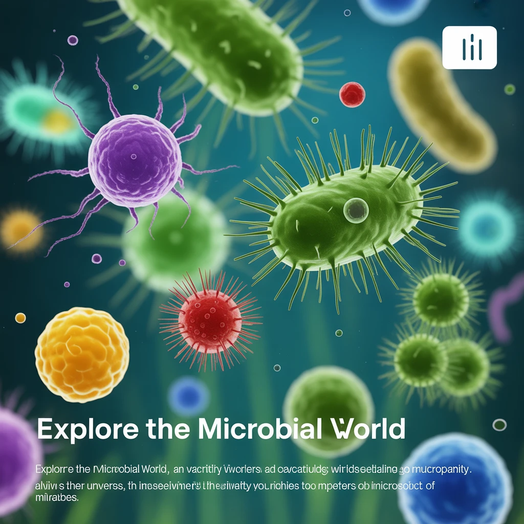 Cover image of "Explore the Microbial World: An Exciting Free Online Game"