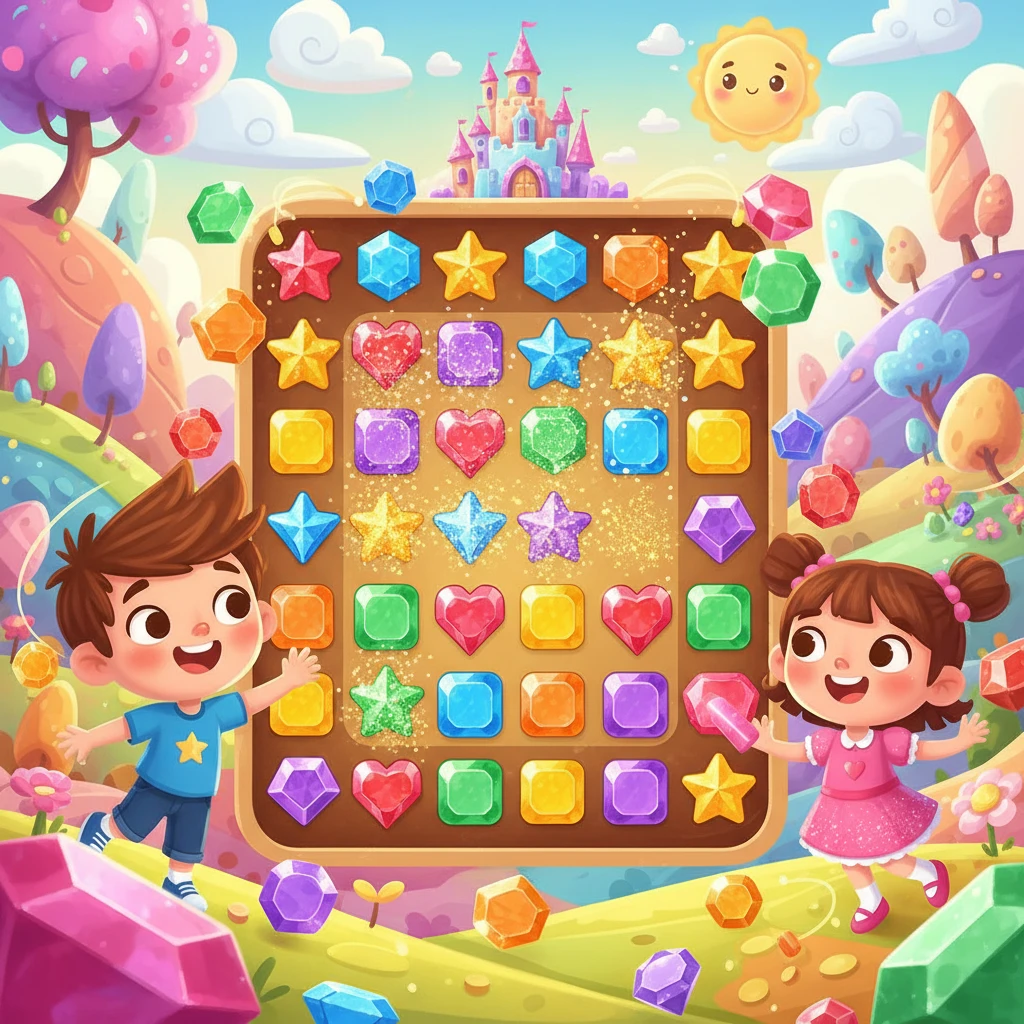 Cover image of Gem Quest: The Ultimate Hot Jewels Adventure Online