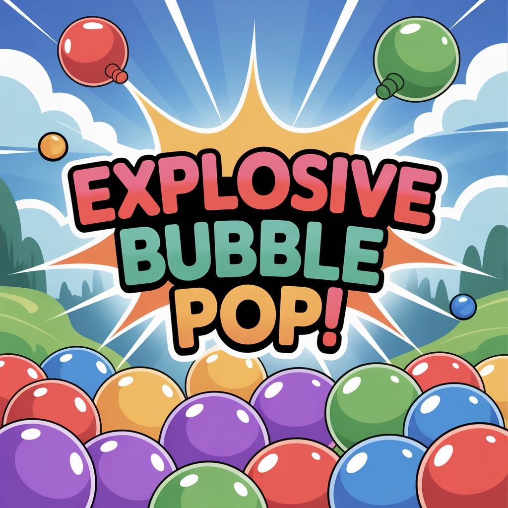 Cover image of Explosive Bubble Pop: Free Online Challenge