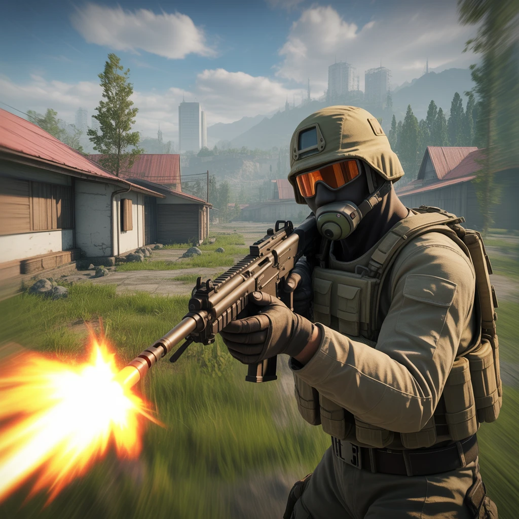 Cover image of Explosive Gun Strike: Free Online Shooter Action