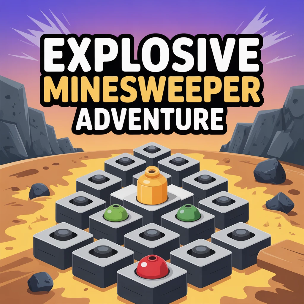 Cover image of Explosive Minesweeper Adventure - Play Free Online Game