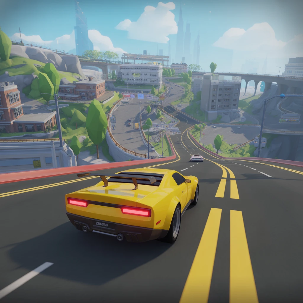 Cover image of Explosive Openworld Racing Adventure - Thrilling Free Online Game!