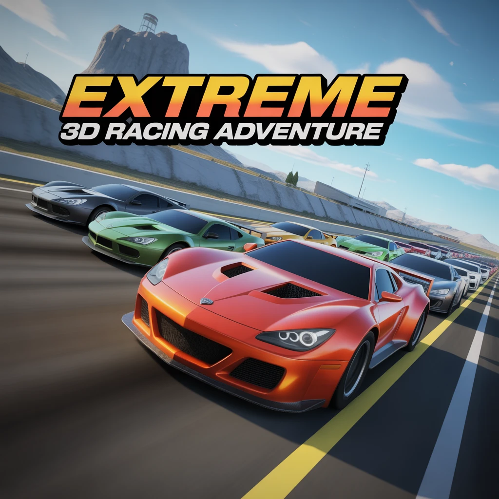 Cover image of Extreme 3D Racing Adventure: Fast-Paced Online Game