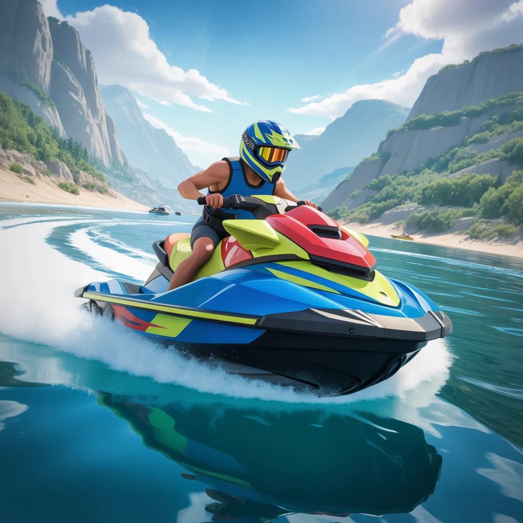 Cover image of Extreme Jet Ski Racing Challenge - Free Online Game