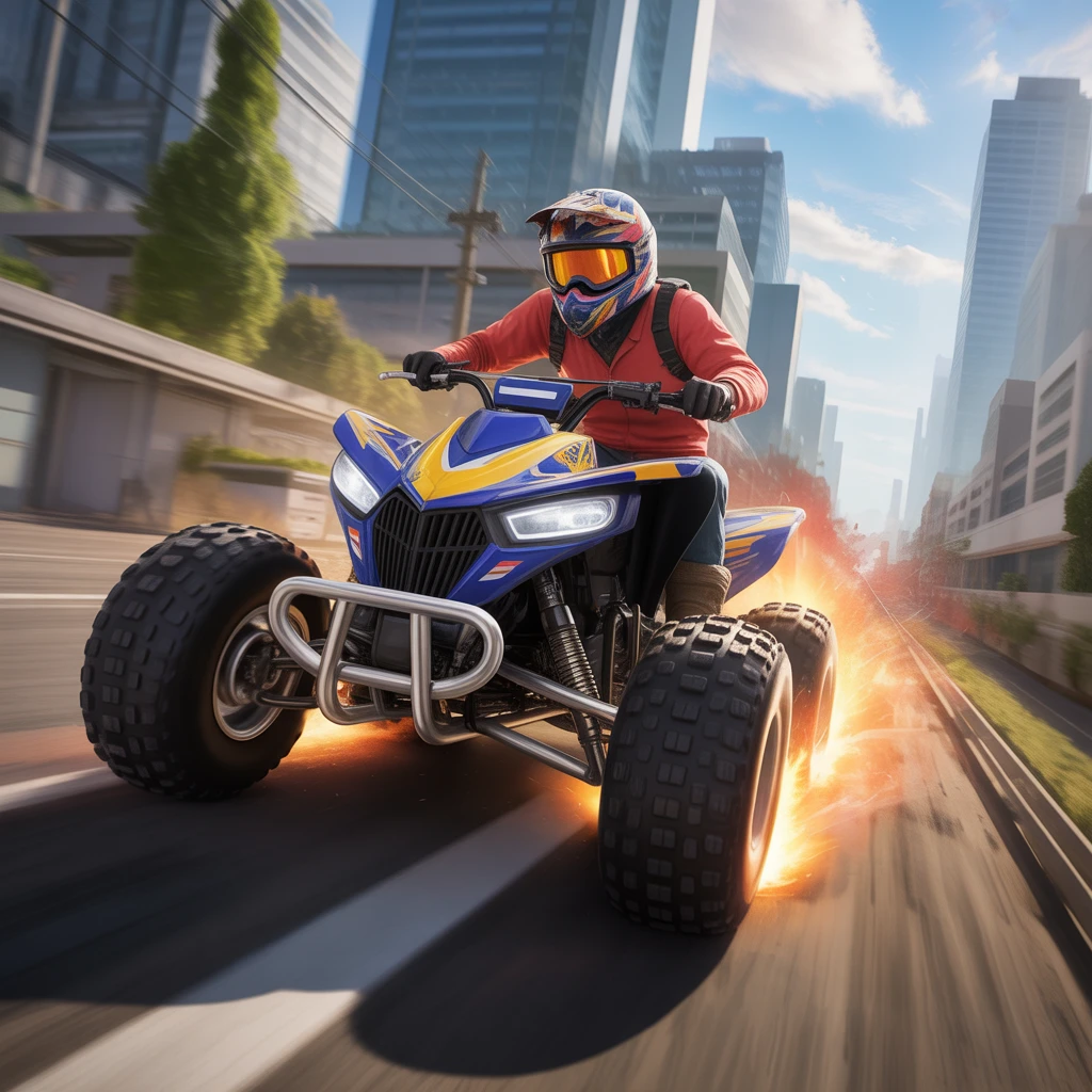 Cover image of Extreme Quad Bike Racing: An Action-Packed Online Adventure!