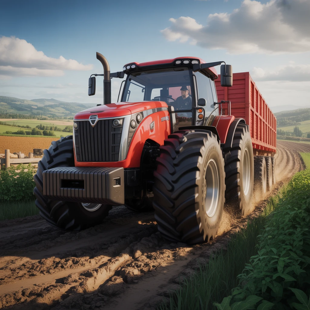 Cover image of Farm to Fork: Free Online Tractor Cargo Simulation Game
