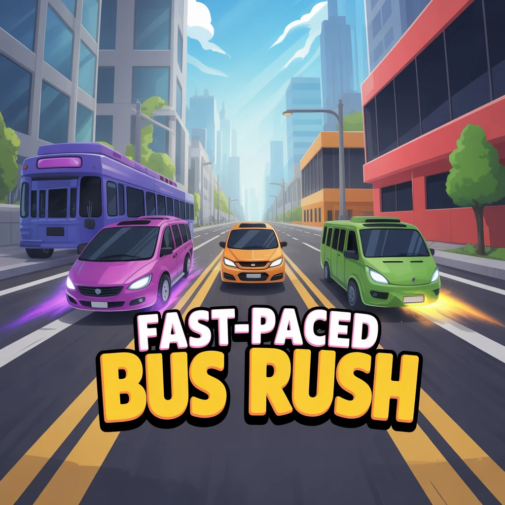 Cover image of Fast-Paced Bus Rush: Thrilling Online Adventure Game