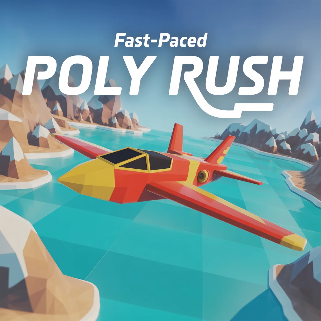 Cover image of Fast-Paced Poly Rush: A Thrilling Online Adventure Game