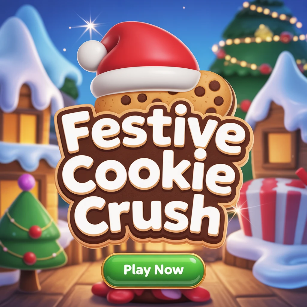Cover image of Festive Cookie Crush: A Free Online Match 3 Adventure