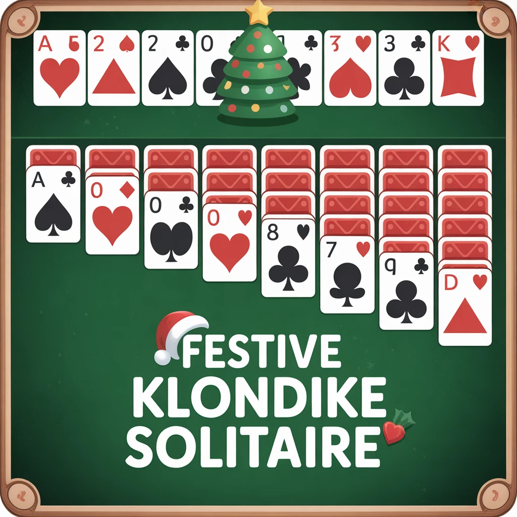 Cover image of Festive Klondike Solitaire: Play the Ultimate Free Online Card Game
