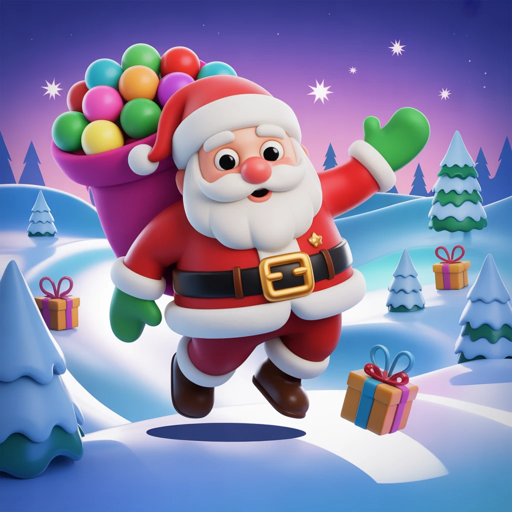 Cover image of Festive Quest: Join Santa Claus on a Magical Adventure