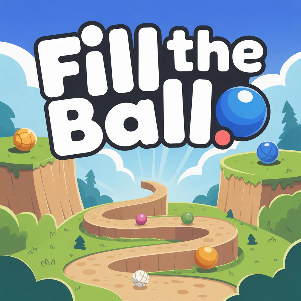 Cover image of Fill the Ball: An Exciting Free Online Puzzle Game